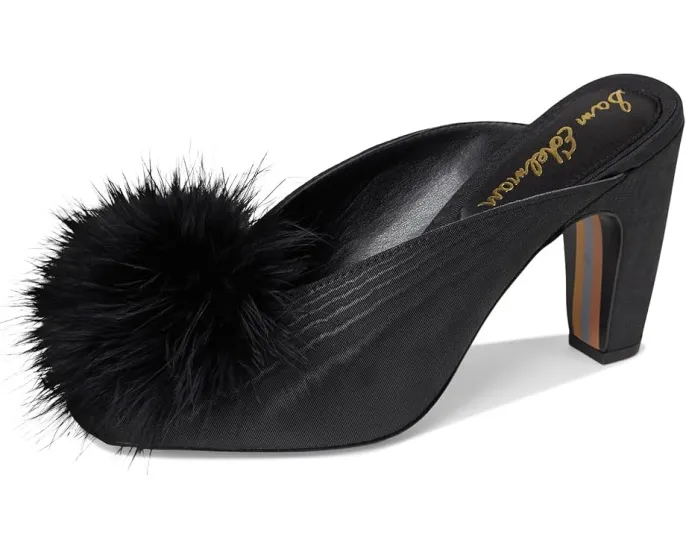 Туфли Witney с меховым помпоном и квадратным носком Sam Edelman