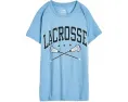 Футболка ChalkTalk SPORTS Kids Guys Lacrosse CTS ProBlend™ с принтом Crossed Sticks