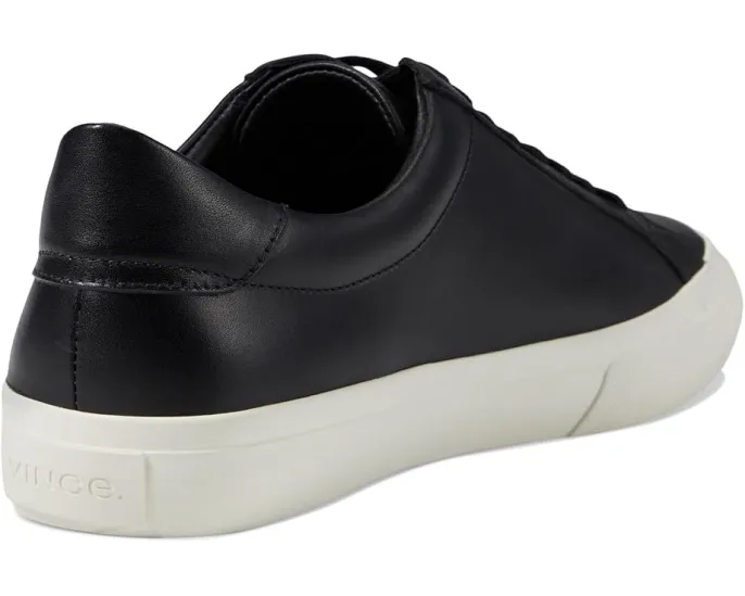 Кроссовки Vince Fulton из кожи с контрастным воротником