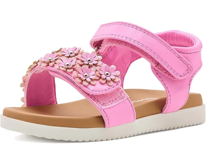 Детские сандалии Nina Kids Neriah с цветочным апплике и регулируемой застежкой