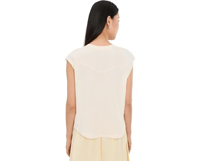 Кроп-футболка Ariat Wild West с принтом и кокеткой