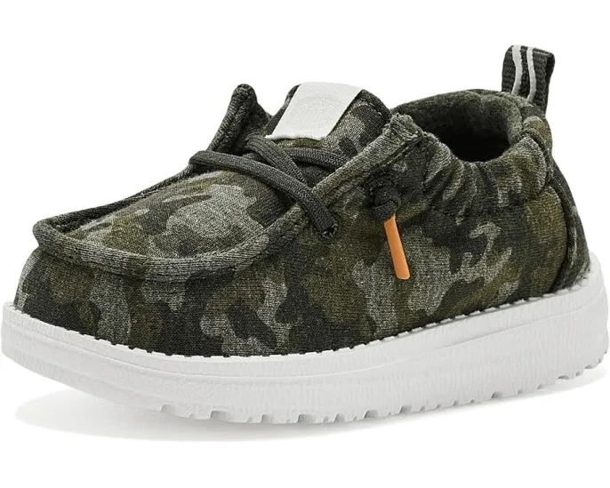 Слипоны Hey Dude Kids LILDUDE Slip-On Stretch Jersey для малышей