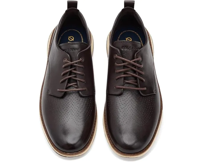 Перфорированные оксфорды Cole Haan Originalgrand Energyweave Plain Toe с круглым носком