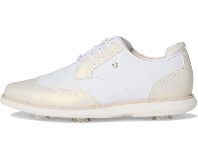 Гольф туфли FootJoy Traditions с кожаным верхом и шипами Pulsar