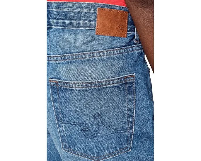 Шорты Ex-Boyfriend Mid-Rise Slouchy от AG Jeans цвет Nouveau