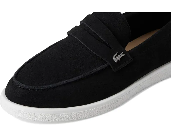 Кроссовки Lacoste Cochet из качественной кожи с круглым носком