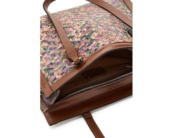 Плетеный саквояж Marena Woven Satchel Patricia Nash