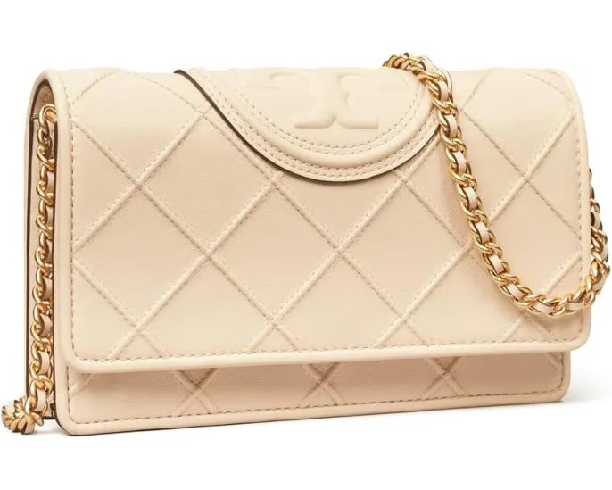 Кошелек Tory Burch Fleming Soft Chain с цепочкой и карманами