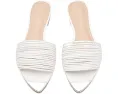 Journee Collection Feather Босоножки синие на плоском ходу с открытым носком