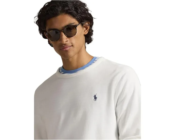 Свитшот Polo Ralph Lauren French Terry из футера с круглым вырезом