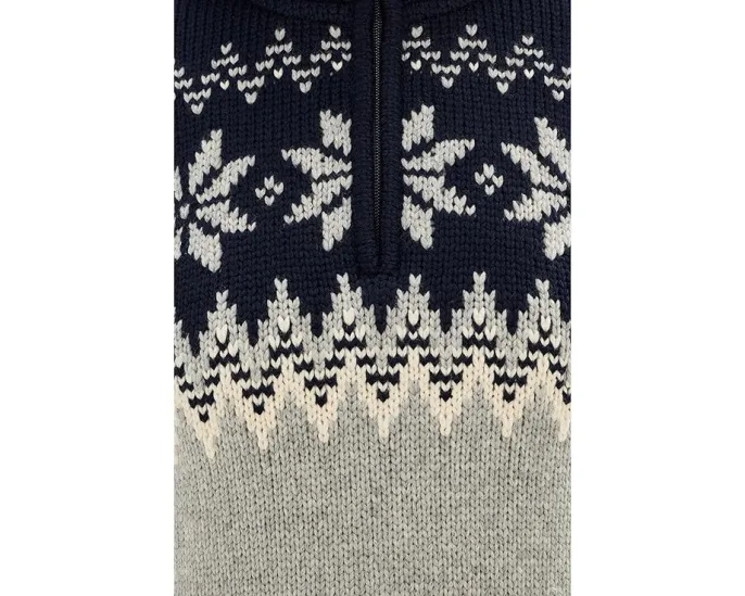 Свитер Dale of Norway Myking из воздушной мериносовой шерсти с полузастежкой