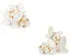 Серьги-гвоздики Kate Spade New York Cluster Studs с жемчугом и цирконием