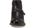 Ботинки Clarks Camzin Loop из кожи с боковой молнией и декоративной пряжкой