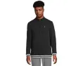 Толстовка TravisMathew Happier Hour 1/4 Zip с логотипом TM и контрастными полосками