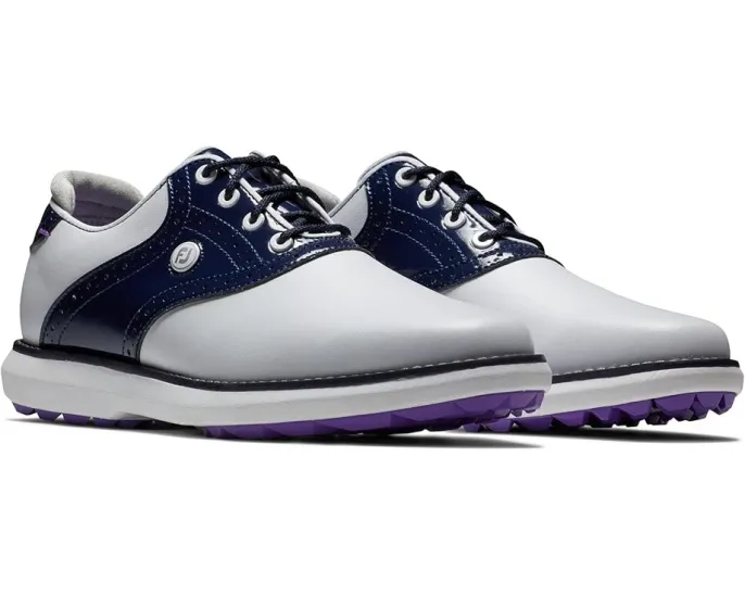 FootJoy бесшиповые гольф-туфли Traditions с амортизацией и подошвой VersaTrax