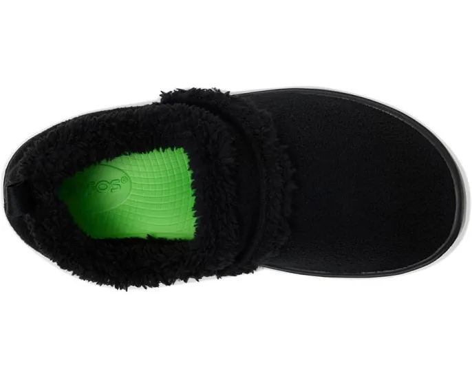 OOFOS OOcoozie Low с технологией OOfoam и воротником из искусственной овчины