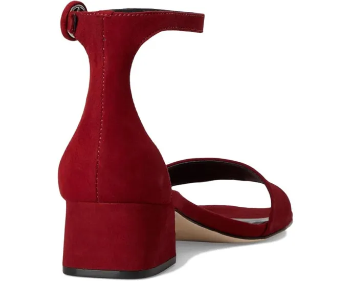 Босоножки на каблуке Bernardo Jalena с ремешками и квадратной пряжкой