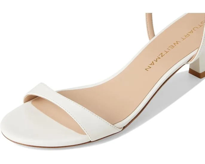 Туфли Stuart Weitzman Nudist Wrap 50 на шпильке с обертывающим ремешком