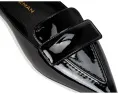 Stuart Weitzman Sovinnie Flat балетки с острым носком и объемным верхом