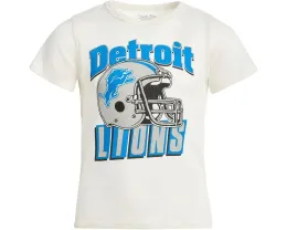 Футболка NFL Detroit Lions с принтом шлема для детей Junk Food Clothing