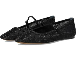 Балетки Reyes Crystal с квадратным носком и стразами