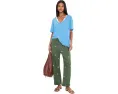 Футболка Free People Nina Tee V с V-образным вырезом и свободным кроем