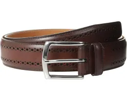 Ремень Allen Edmonds Manistee из телячьей кожи с перфорацией