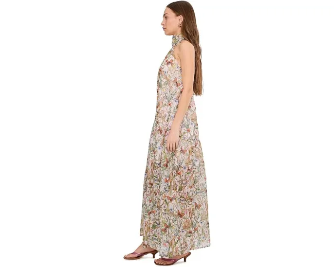 Макси-платье Drop Waist High Collar без рукавов от Avec Les Filles