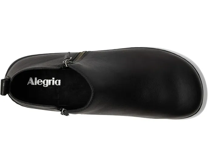 Женские кожаные ботильоны Alegria Oaklee на двойной молнии с классической стелькой из пробки