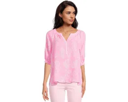 Блуза Lilly Pulitzer Caprina Top из льна с длинным рукавом