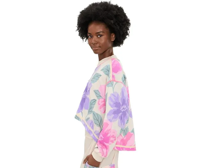 Free People пуловер Summer Loving Pullover с цветочным принтом