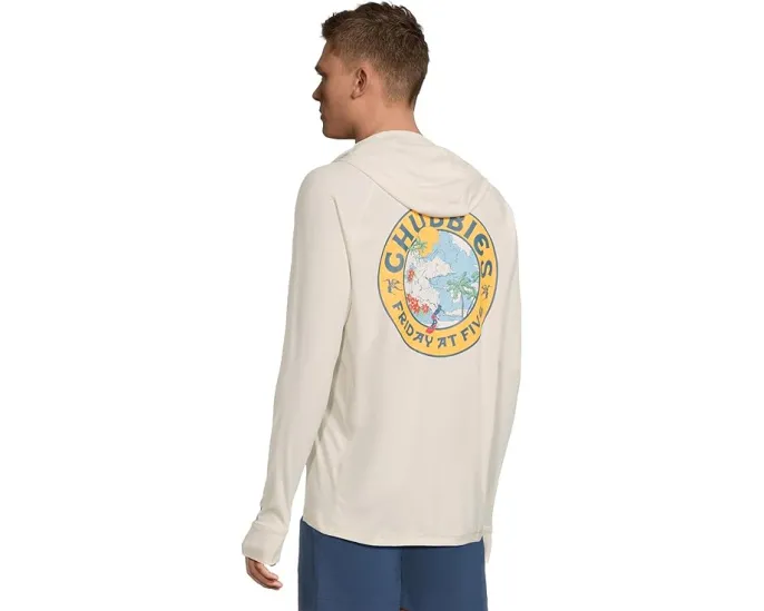 Толстовка Chubbies The Seal Of Approval с капюшоном и защитой UPF 50