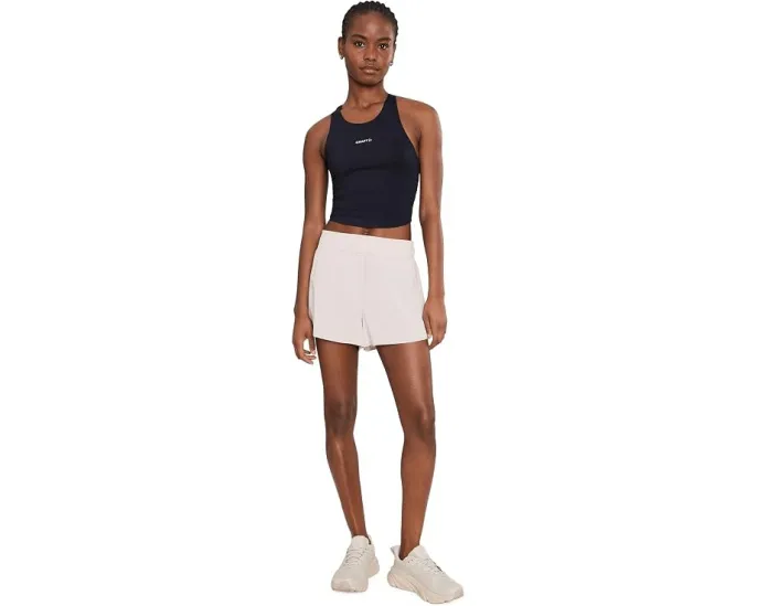 Топ Craft Hypervent Cropped Pocket Singlet для бега с перфорацией