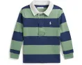 Рубашка поло Polo Ralph Lauren The Iconic Rugby Shirt для младенцев