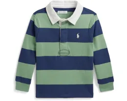 Рубашка поло Polo Ralph Lauren The Iconic Rugby Shirt для младенцев
