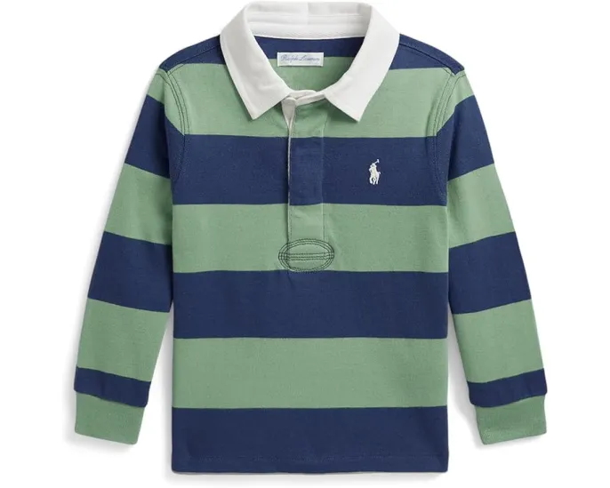Рубашка поло Polo Ralph Lauren The Iconic Rugby Shirt для младенцев