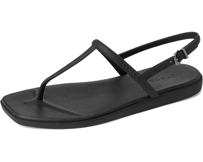 Шлепанцы Crocs Miami Thong Sandal с квадратным носком и гибким верхом