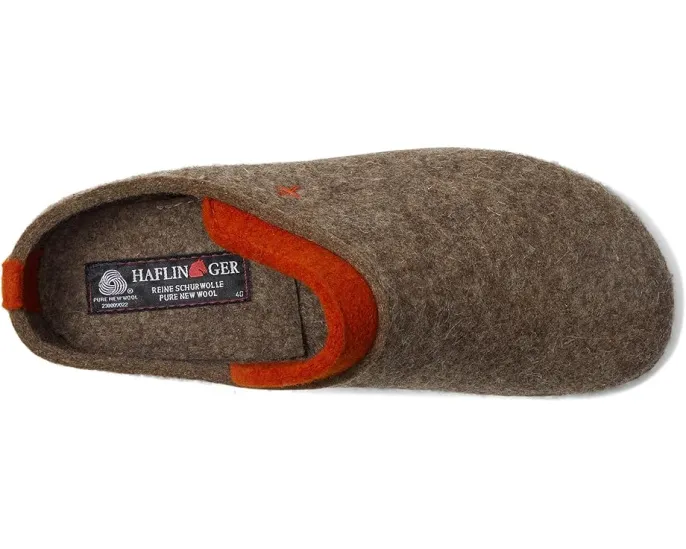 Клоги Speed из шерстяного войлока с анатомической стелькой Haflinger