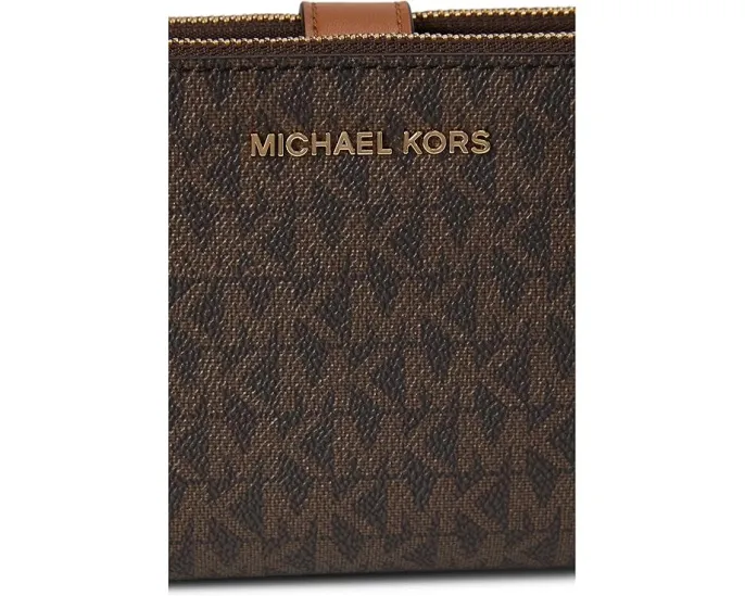 MICHAEL Michael Kors Jet Set Double Zip Wristlet кошелек на запястье