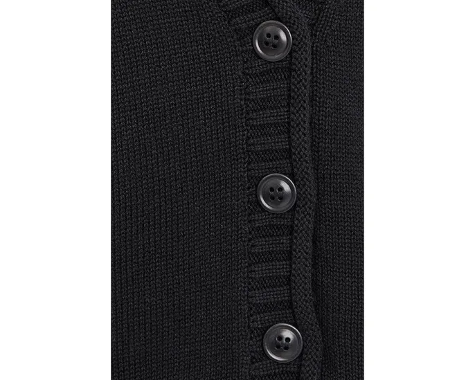 Жилет Eileen Fisher с V-образным вырезом из смеси перуанского хлопка