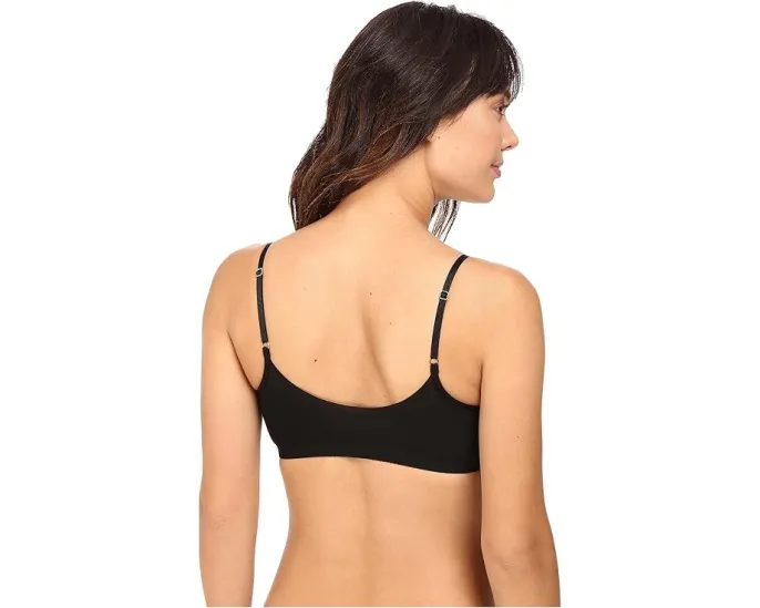 Бра Commando Butter Bralette с регулируемыми бретелями и сырым краем