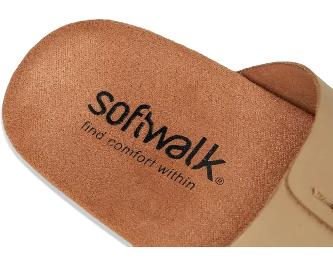 Сандалии SoftWalk Beverly с анатомической стелькой и эластичной вставкой