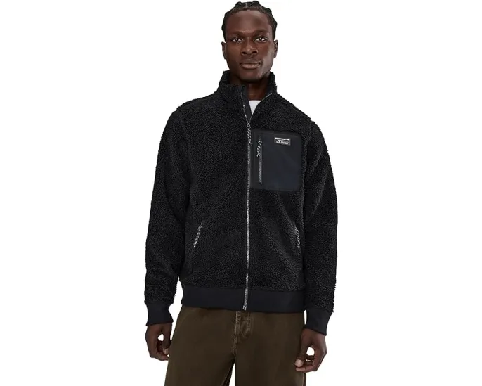 Куртка Bean's Sherpa Fleece с воротником стойкой и подкладкой из полиэстера L.L.Bean