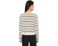 Свитер 525 america Vivienne Stripe Drop Shoulder Henley с полоской и планкой