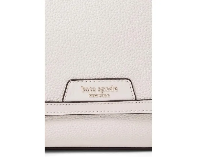 Сумка через плечо Hudson из разноцветной шагрени Kate Spade New York с клапаном