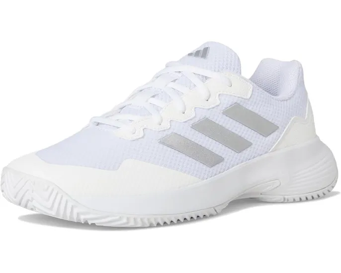 Теннисные кроссовки Adidas Game Court 2 с сетчатым верхом и подошвой Adiwear