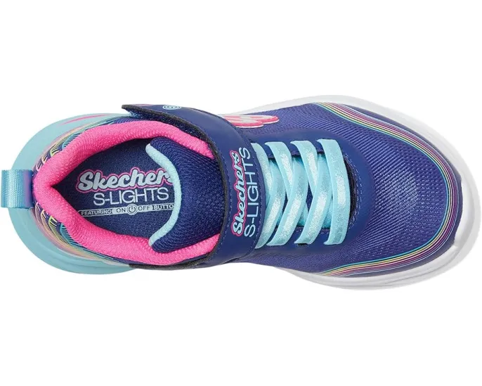 Детские кроссовки SKECHERS KIDS Cosmic Glow с подсветкой и стелькой для комфорта