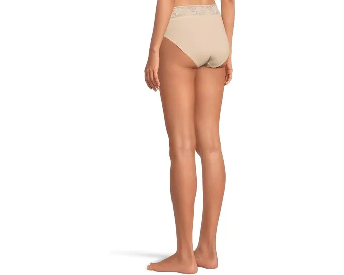 Трусы Wacoal Comfort Touch Hi Cut с кружевной резинкой из тенсела