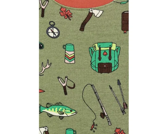 Пижама Outdoor Explorer Cotton Rib из органического хлопка от Hatley