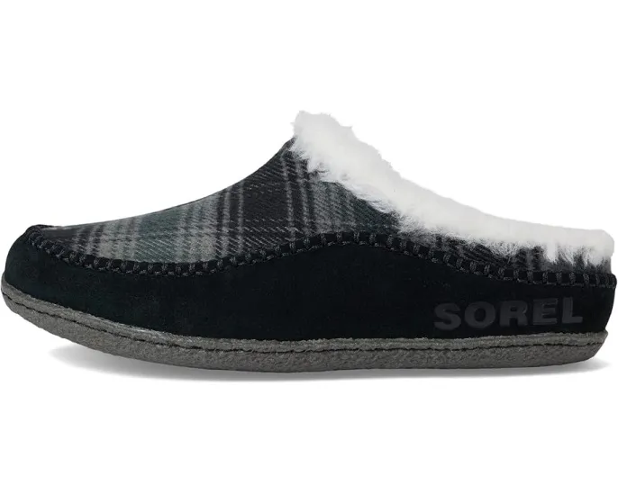 SOREL Falcon Ridge II утепленные домашние тапочки из замши с шерстяной подкладкой